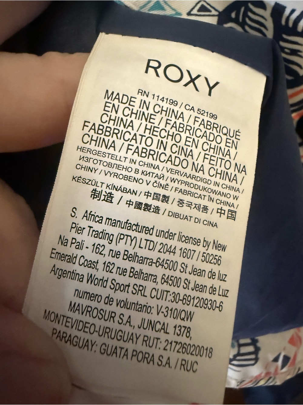 Roxy Snow Jacket Women's M Dryflight Warmflight Mosaic Print Aztec Ski - Picture 15 of 16